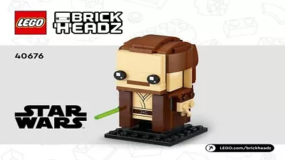 Buy Lego Star Wars BrickHeadz 40676  Phantom Menace - Qui-Gon Jinn (#231) Only • 12£