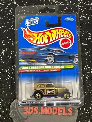 Buy PREMIUM Hot Wheels 1999 Treasure Hunt Series '32 Ford Delivery Limited Edition • 11.95£