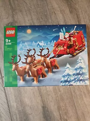 Buy LEGO 40499 Santa's Sleigh Christmas Reindeers New/Sealed - Retiring  • 40£