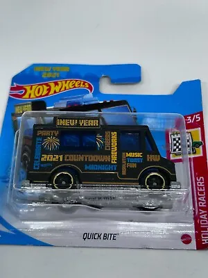Buy Hot Wheels Toy Car Holiday Racers 3/5 BNWT Quick Bite  Collect Game Toy #LH • 2.99£