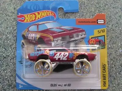 Buy Hot Wheels 2019 #240/250 OLDS 442 W-30 Red @P • 3.26£