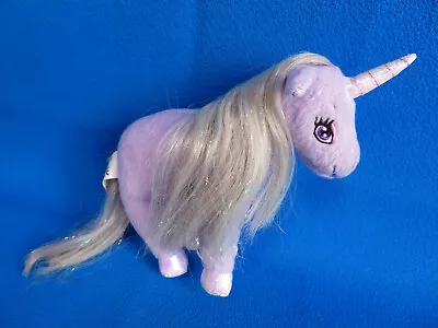 Buy LILA UNICORN PONY Horse LILAC Plush BARBIE SWAN LAKE Soft Toy MATTEL VINT. 2002 • 9.99£