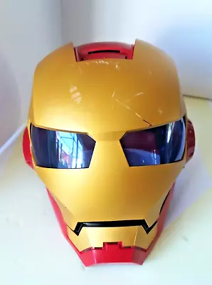 Buy Hasbro Marvel Iron Man Deluxe Electronic Talking Helmet 2010 Fully Working Sound • 36£