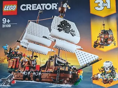 Buy LEGO 31109 Creator 3in1 Pirate Ship Inn & Skull Island Brand New, Boxed • 99.99£