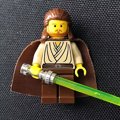 Buy LEGO Star Wars Qui-Gon Jinn Minifigure | Sw0027 | 7101 7121 7161 | Classic | VGC • 9.99£