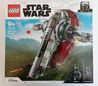 Buy LEGO Star Wars 75312 Boba Fett's Starship Slave 1 - Brand New & Sealed • 41.99£