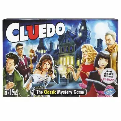 Buy Hasbro H1238712 Cluedo The Classic Mystery Board Game Bran New Sealed • 15£