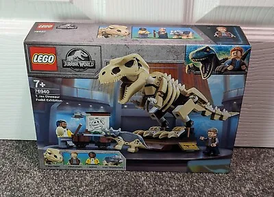 Buy LEGO Jurassic World - T Rex Dinosaur Fossil Exhibition 76940 - New And Sealed • 29.99£