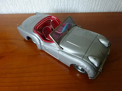 Buy TRIUMPH TR3 - VINTAGE TINPLATE MODEL By BANDAI - VERY RARE From The 1950's. • 90£