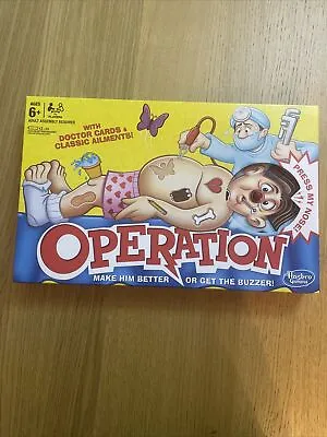 Buy Classic Operation Game Electronic Board Game Indoor Game 6+Hasbro • 14.50£