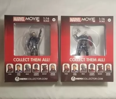 Buy Eaglemoss Marvel Movie Collection - Captain America & Winter Soldier & Magazines • 16£