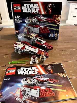 Buy Lego 75135 Obi-Wan's Jedi Interceptor (Complete, Figures, Box & Instructions) • 49.95£
