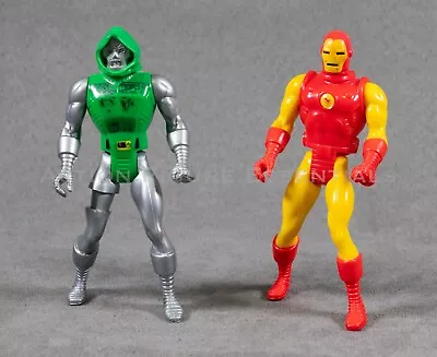 Buy Vintage Mattel Marvel Secret Wars Iron Man Doctor Doom 1984 Action Figures • 23.50£