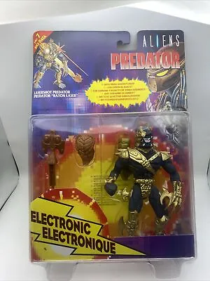 Buy Kenner Predator Electronic Lasershot 1994 Figure The Ultimate Alien Hunter  • 25£