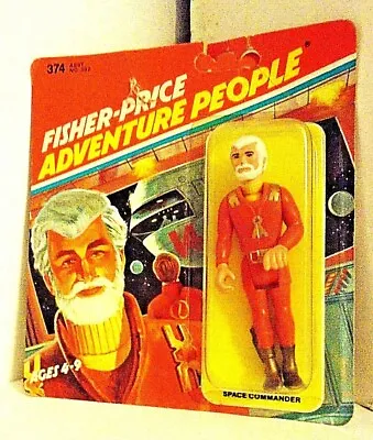 Buy Vint Fisher-Price Space Commander Adventure People-Mint/Good Card Ex Shop Stock. • 45.95£