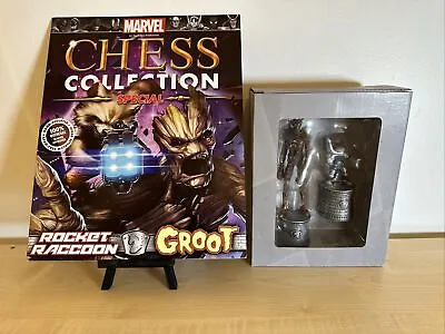 Buy Eaglemoss Marvel Chess Special Collection Rocket & Groot Figurines - NEW • 34.99£