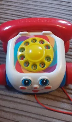 Buy Fisher Price Vintage Pull Along Telephone • 1.99£