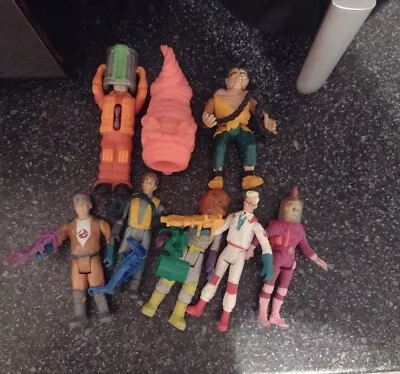 Buy Vintage The Real Ghostbusters FRIGHT FEATURE Figures Kenner 1988 With Monsters  • 14£