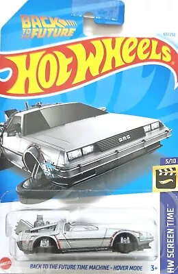 Buy Hot Wheels 2019 Back To The Future Time Machine - Hover Mode Free Boxed Shipping • 19.99£
