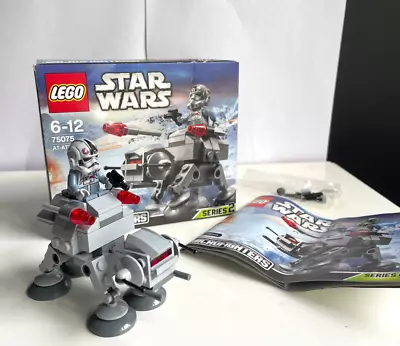 Buy Complete AT-AT LEGO Star Wars Microfighters Set 75075 W Box & Instructions • 12.95£