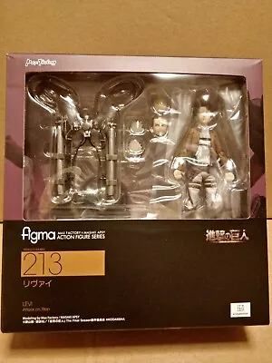Buy Official Attack On Titan Levi Figma #213 Figure - New Sealed • 89.99£