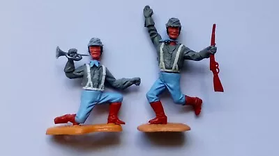 Buy Two Vintage Timpo Plastic Confederate Infantry.  • 12.95£