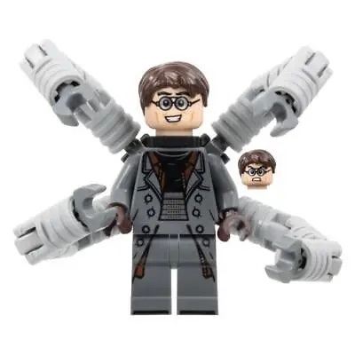 Buy LEGO Marvel Super Heroes Dr Octopus In Grey Doc Ock Outfit Minifigure From 76261 • 14.45£