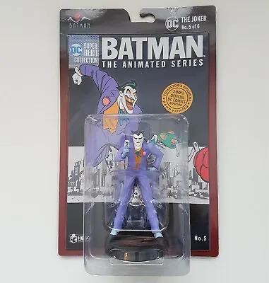 Buy DC Eaglemoss Super Hero Collection: Batman Animated Series - The Joker Figure • 29.95£