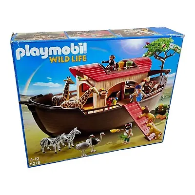 Buy Playmobil 5276 Noahs Ark With Box And Instructions Rare And Retired Toy Playset • 49.99£