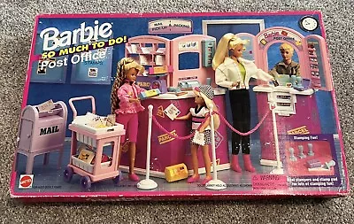 Buy Barbie So Much To Do Post Office 1995 Mattel With Original Box And Instructions • 0.80£