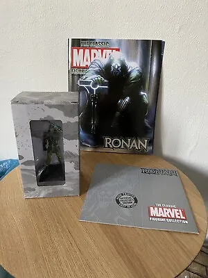 Buy Eaglemoss Classic Marvel Figurine Collection - RONAN SPECIAL Boxed, With Mag • 24.99£