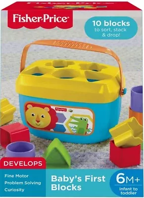 Buy Fisher-price - Baby's First Blocks Carry Along Shape Sorter Ffc84 **new** • 16.99£