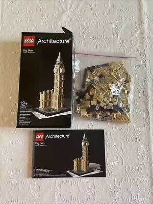 Buy Lego Architecture: 21013 Big Ben COMPLETE WITH BOX/INSTRUCTIONS • 0.99£