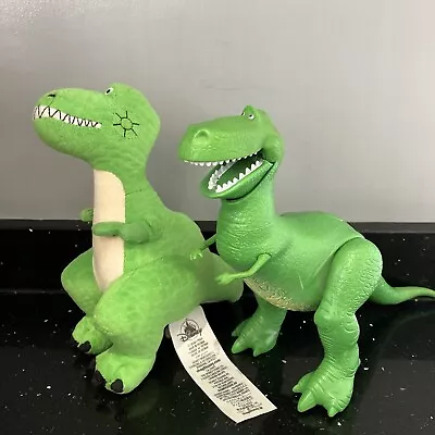 Buy Toy Story Talking Rex Dinosaur Pixar 2018 Mattel Working 8” Disney Plush Bundle • 11.99£