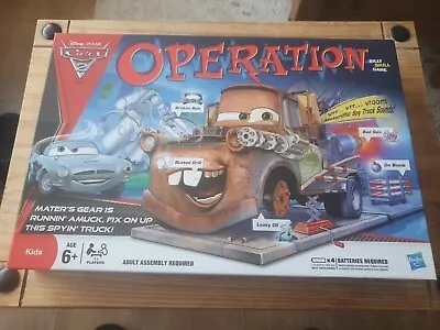 Buy Operation Cars 2 Edition Family Game 2011 Hasbro Disney/ Pixar Brand New  • 10£