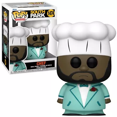 Buy Funko POP! South Park Chef In Suit #1474 TV Vinyl Figure New • 15.99£
