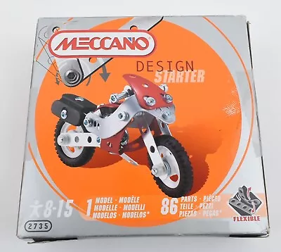 Buy Meccano 2735 Design Starter - BIKE - 86pcs • 14.69£