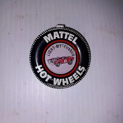 Buy Vintage Hot Wheels Redline Badge 1969 Light My Firebird Collectors Button • 2.50£