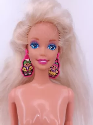 Buy Vintage 1992 Mattel With Earrings And Ring Barbie Doll Troll • 14.90£
