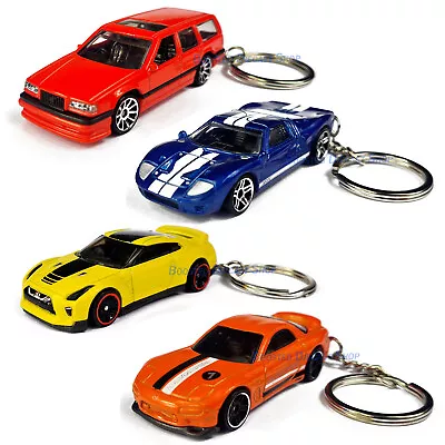 Buy Model Car Keyring JDM Diecast Metal Toy Handmade Gift Collectable Keychain 1:64 • 12.99£