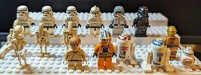 Buy Lego Star Wars Minifigures Bundle X15 • 20£