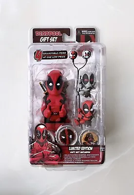 Buy NECA Marvel Comics Gift Set Deadpool Limited Edition Body Knocker Bobble Figure • 36.04£