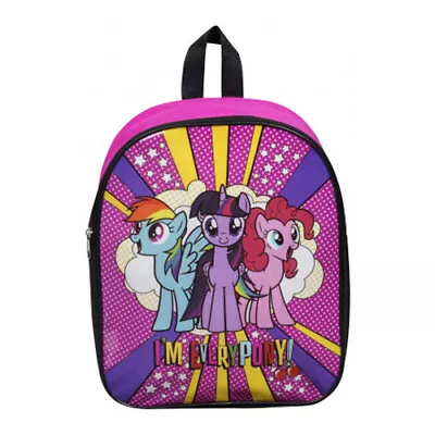 Buy New My Little Pony Kids Girls Backpack Bag Handle School Rucksack Xmas Gift • 7.95£