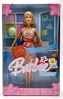 Buy 2005 Teacher Barbie Doll / With Dolls & Accessories / Mattel J0479, NrfB, Original Packaging • 46.87£