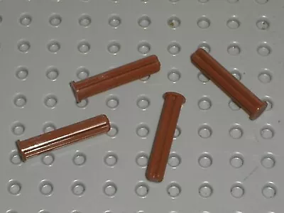 Buy 4 X LEGO RedBrown Axle 3L With Stop Ref 24316 / Set 42114 42070 42099 75313... • 2.05£