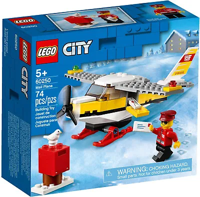 Buy Lego City 60250 - Mail Plane - Brand New Sealed Box Set BNIB • 14.95£