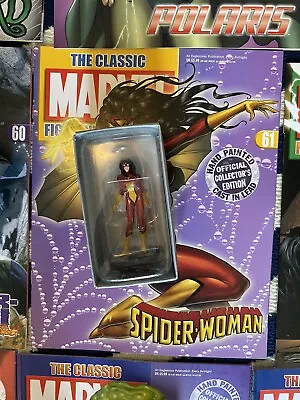 Buy Eaglemoss Classic Marvel Figurine Collection Issue Spiderwoman  Boxed No Mag • 6.99£