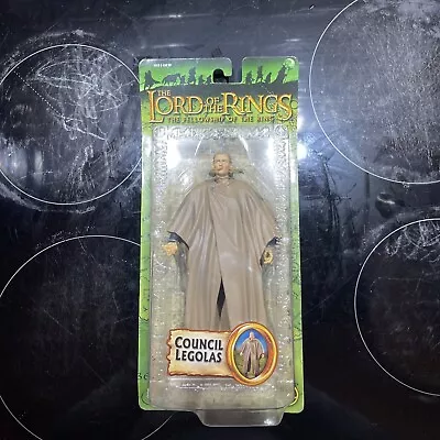 Buy Lord Of The Rings Council Legolas Toy Biz Action Figure Fellowship Series • 12.99£