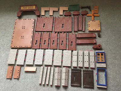 Buy Playmobil 3023 Fort Eagle Western Confederate Fort Incomplete Spares • 11.99£