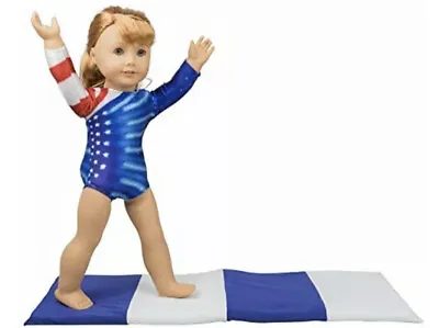 Buy Dress Along Dolly Gymnastics Doll Outfit & Mat American Girl 18  Dolls 2 Pieces • 18.89£